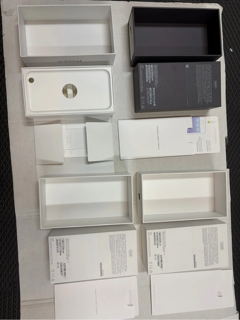 Apple iPhone BOXES only for iPhone 8, 7x2, 6